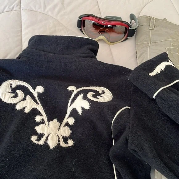 Bogner Vintage Western Style Fleece Jacket